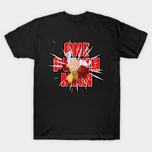 One Punch Saitama Punch Pose T-Shirt